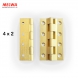 BRASS HINGES 4 X 2 INCH