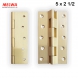 BRASS HINGES 5 X 2 1/2 INCH