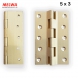 BRASS HINGES 5 X 3 INCH