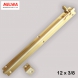 BRASS TOWER BOLT 12 X 3/8INCH