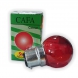 COLOUR GLASS BULB 5W RED CLOUR