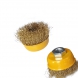 CUP WIRE BRUSH 4.5''SOFT