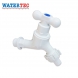 HOSE BIB TAP 301 T/H WHITE 3/4B FBT - TH3N1SWBWHT