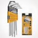 INGCO HEX KEY 9PCS WITH LONG ARM