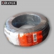 ORANGE 1/1.13mm CU/PVC/PVC  (1mm2)  CABLE BROWN (100m)