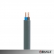 ORANGE 7/0.67mm CU/PVC/PVC – FLAT TWIN (2.5mm2) 1m