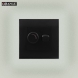 ORANGE AKOYA LIGHT DIMMER SWITCH BLACK MATTE