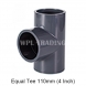 PVC EQUAL TEE SOCKET 110MM ( 4 inch)