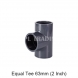 PVC EQUAL TEE SOCKET 63MM (2 inch)