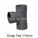 PVC SWEPT TEE SOCKET 110MM ( 4 inch)