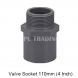 PVC VALVE SOCKET 110MM (4 inch)