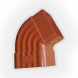 RW DP ANGLE ELBOW M-MID ( BROWN )