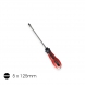 SCREW DRIVER R/H CR-V 5MM X 125MM(5 INCH )FLAT HEAD