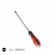 SCREW DRIVER R/H CR-V 5MM X 150MM(6 INCH) FLAT HEAD