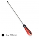 SCREW DRIVER R/H CR-V 5MM X 250MM(10 INCH) FLAT HEAD