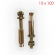 STEEL ANCHOR BOLT 10X100